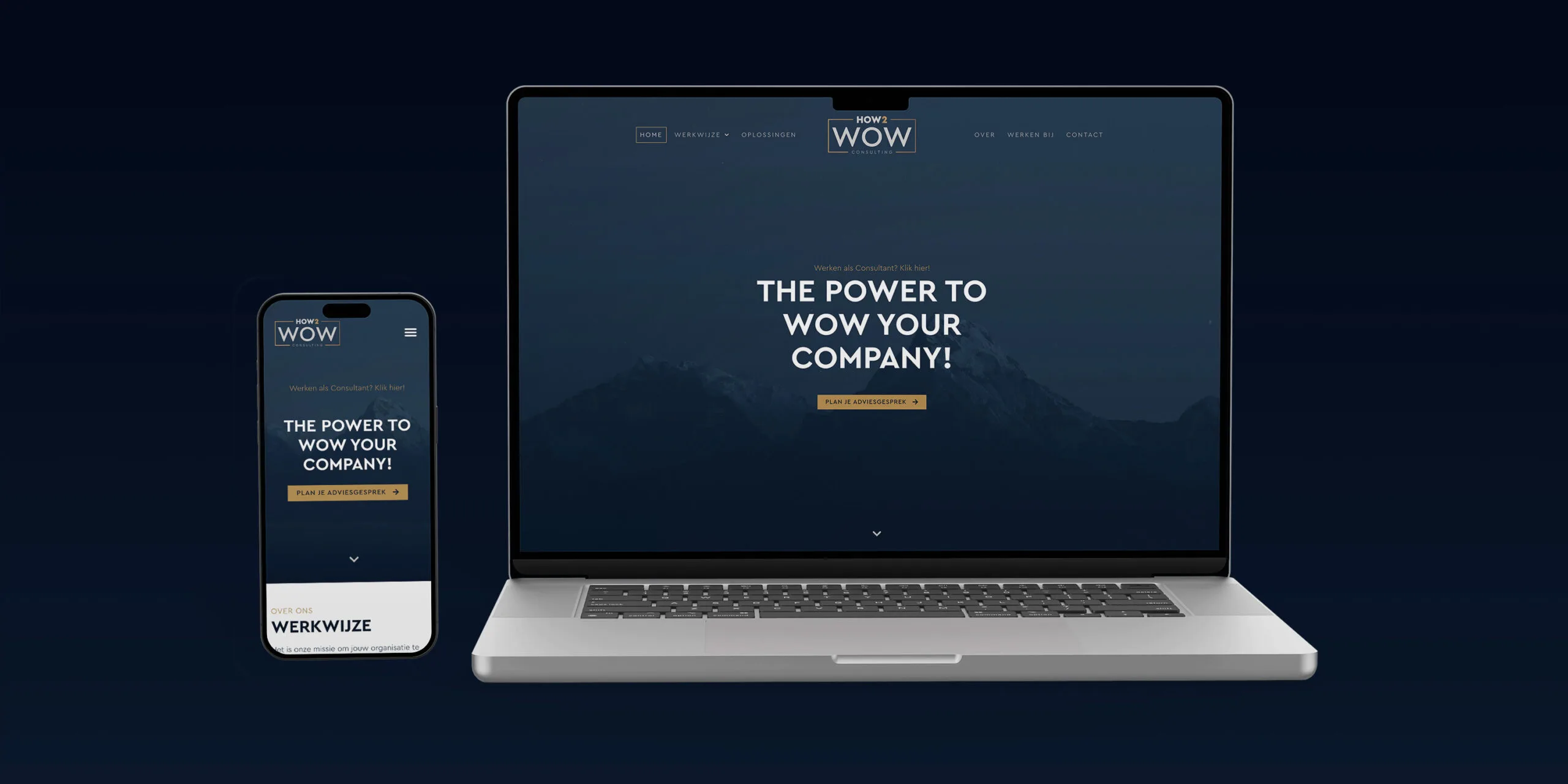 Impressie werk - How2Wow